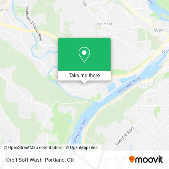 Orbit Soft Wash map
