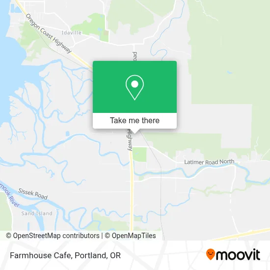 Farmhouse Cafe map