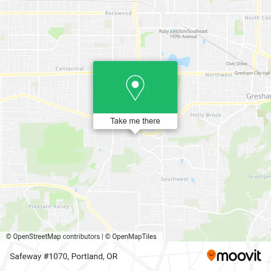 Safeway #1070 map