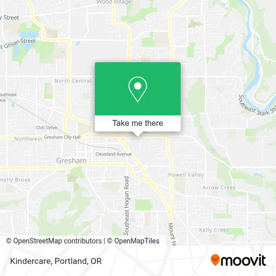 Kindercare map