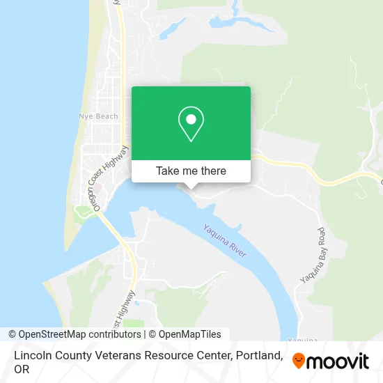 Lincoln County Veterans Resource Center map