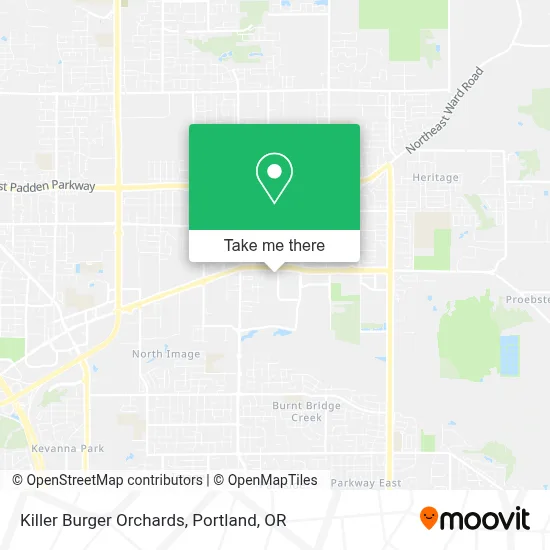 Killer Burger Orchards map