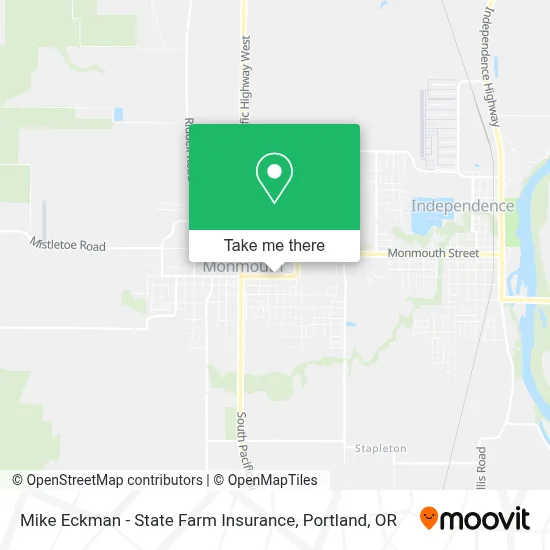 Mike Eckman - State Farm Insurance map