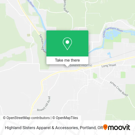 Highland Sisters Apparel & Accessories map