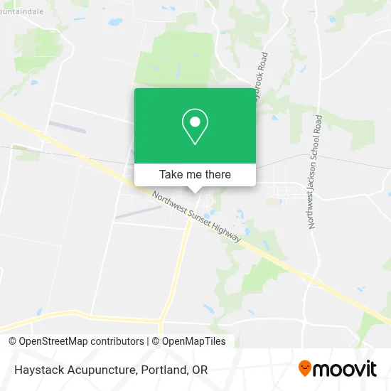 Haystack Acupuncture map