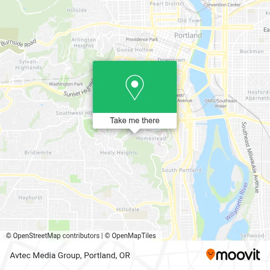 Avtec Media Group map