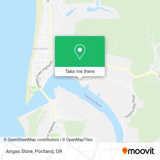 Airgas Store map