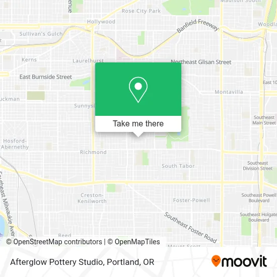 Afterglow Pottery Studio map