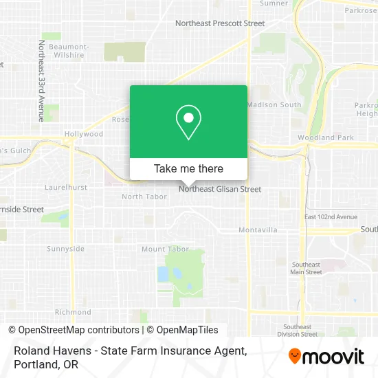 Roland Havens - State Farm Insurance Agent map