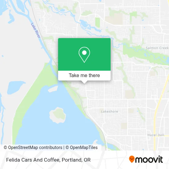 Felida Cars And Coffee map