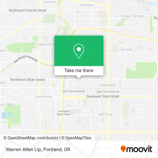 Warren Allen Llp map