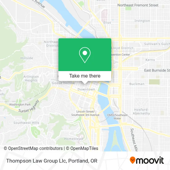 Thompson Law Group Llc map