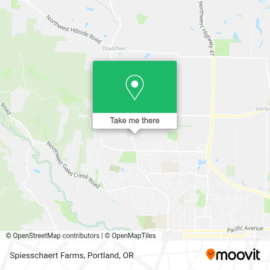 Spiesschaert Farms map