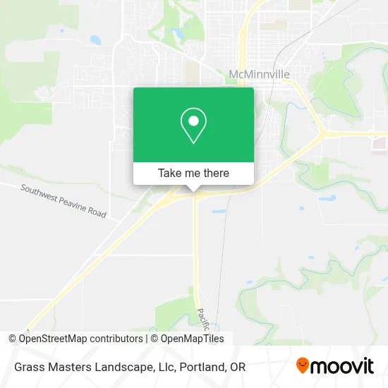 Grass Masters Landscape, Llc map