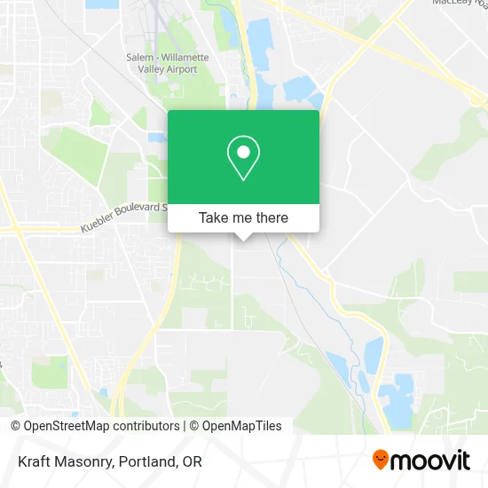 Kraft Masonry map