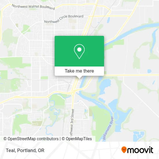 Teal map