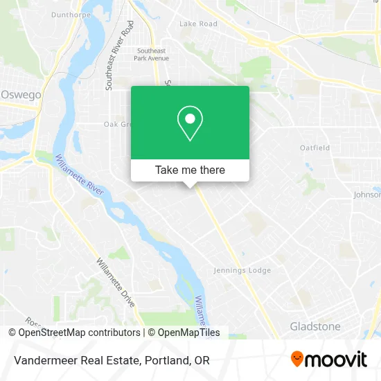 Vandermeer Real Estate map