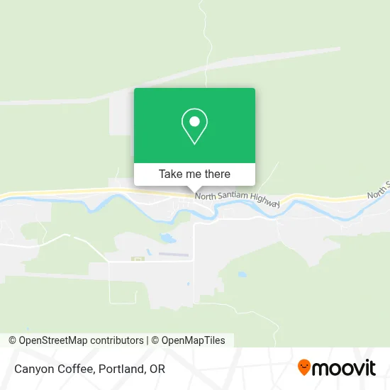 Canyon Coffee map