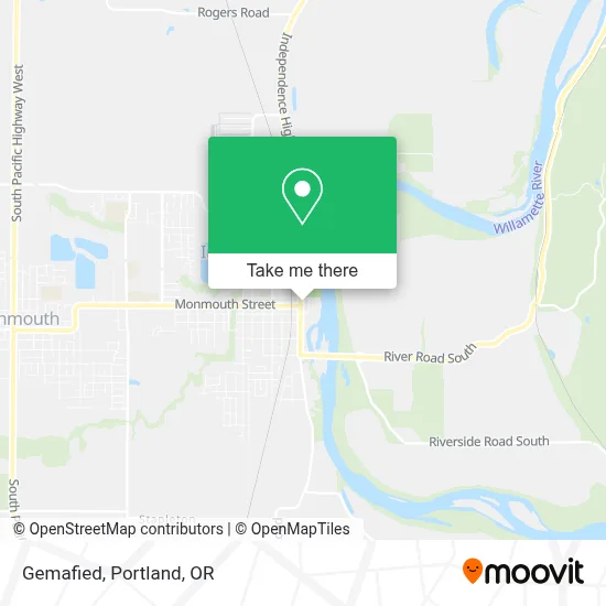 Gemafied map