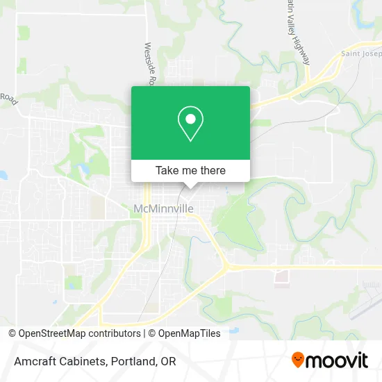 Amcraft Cabinets map