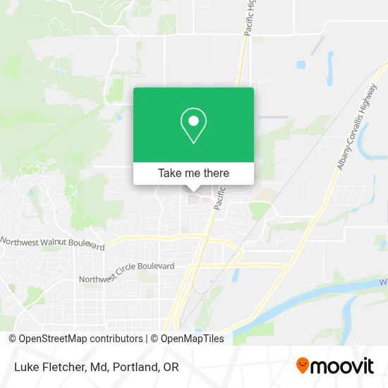 Luke Fletcher, Md map