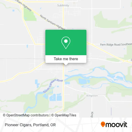 Pioneer Cigars map
