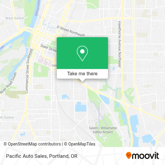 Pacific Auto Sales map