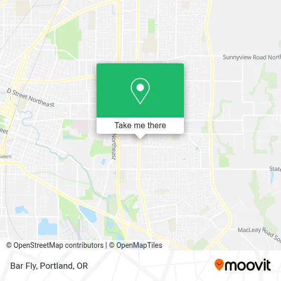 Bar Fly map