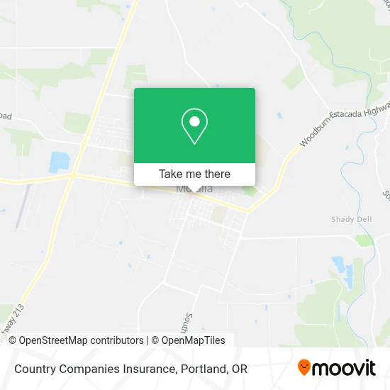 Country Companies Insurance map