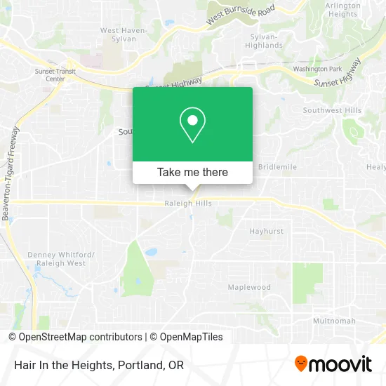 Hair In the Heights map