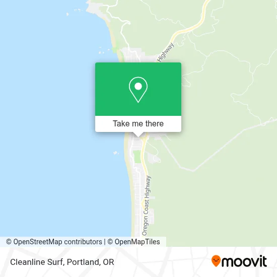Cleanline Surf map