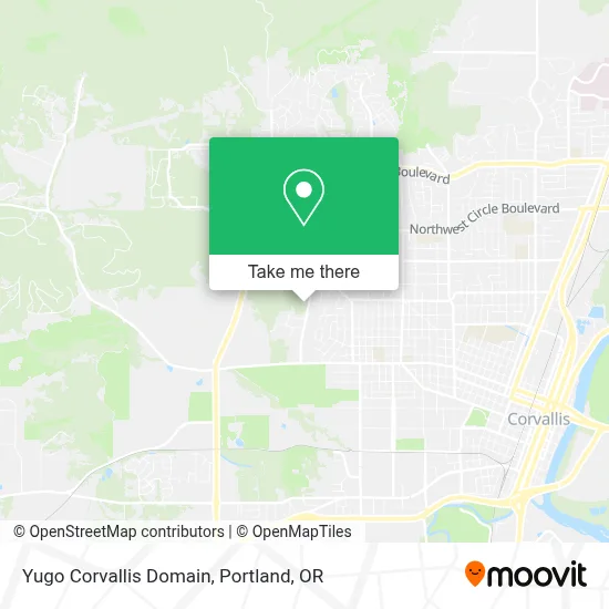 Yugo Corvallis Domain map