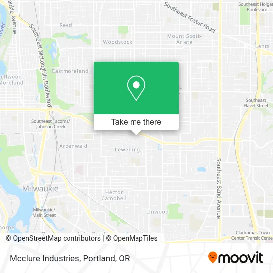 Mcclure Industries map