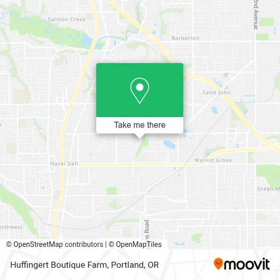 Huffingert Boutique Farm map