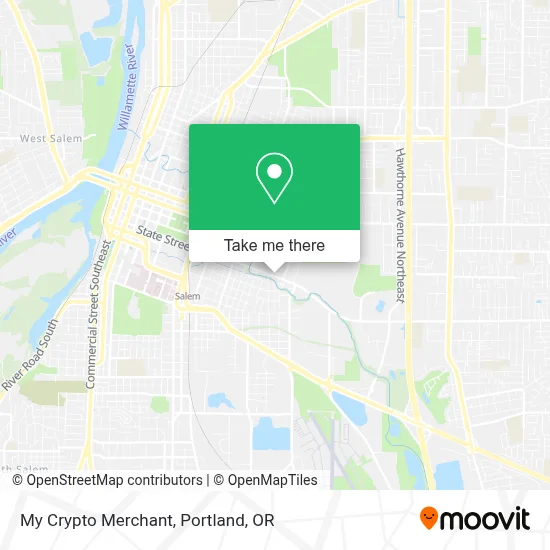 My Crypto Merchant map