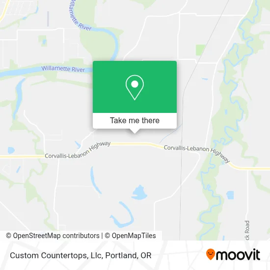 Custom Countertops, Llc map