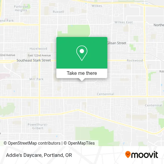 Addie's  Daycare map