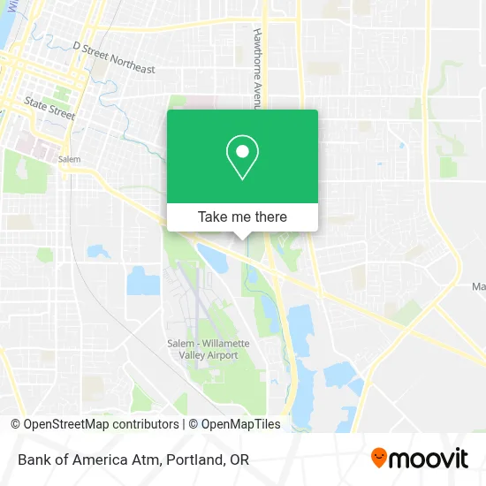Bank of America Atm map