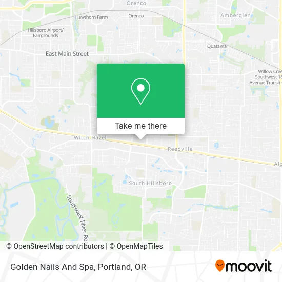 Golden Nails And Spa map