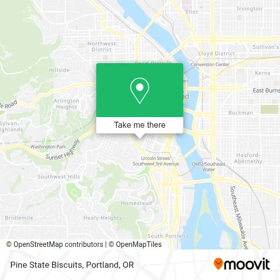 Pine State Biscuits map