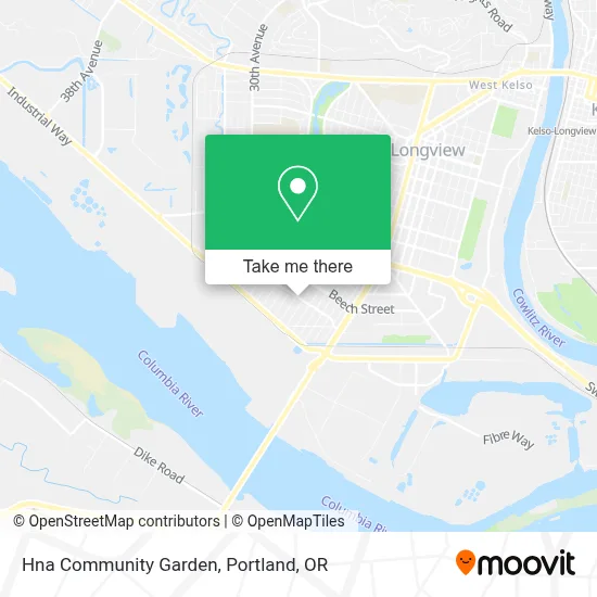 Hna Community Garden map