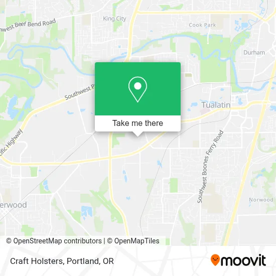 Craft Holsters map