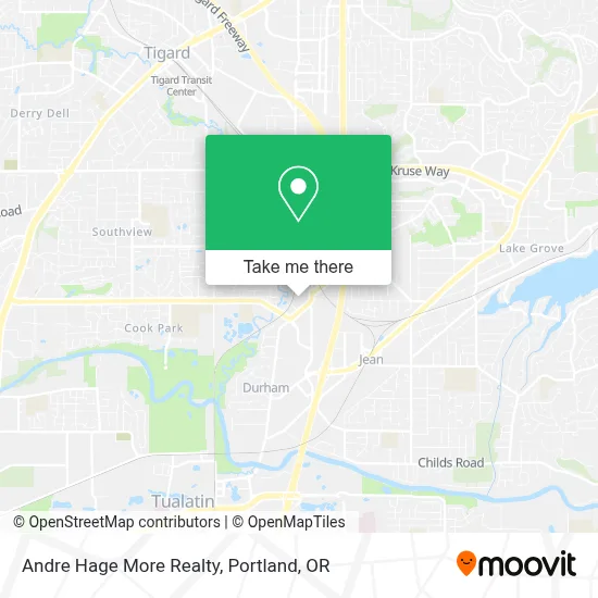 Andre Hage More Realty map