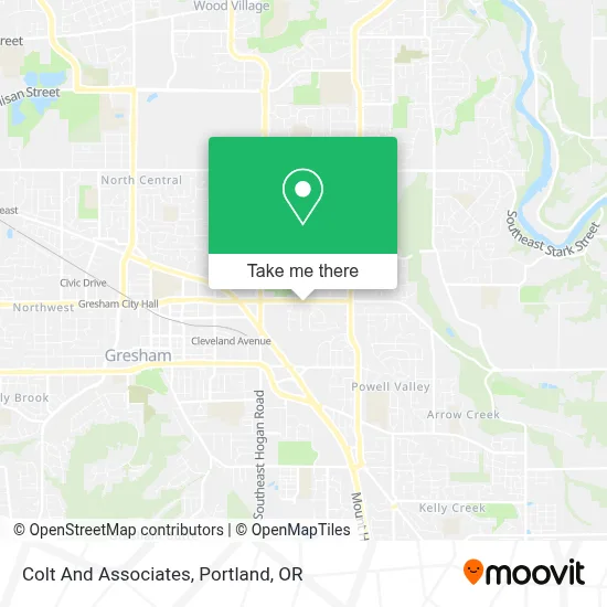 Colt And Associates map