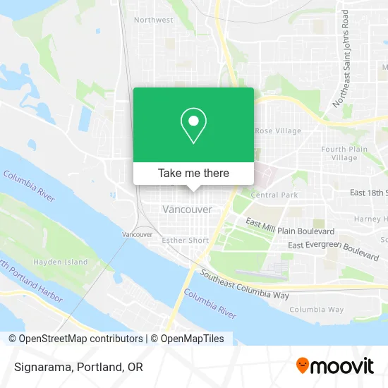 Signarama map