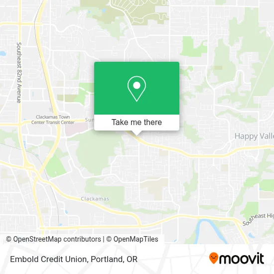 Embold Credit Union map