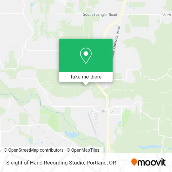 Sleight of Hand Recording Studio map