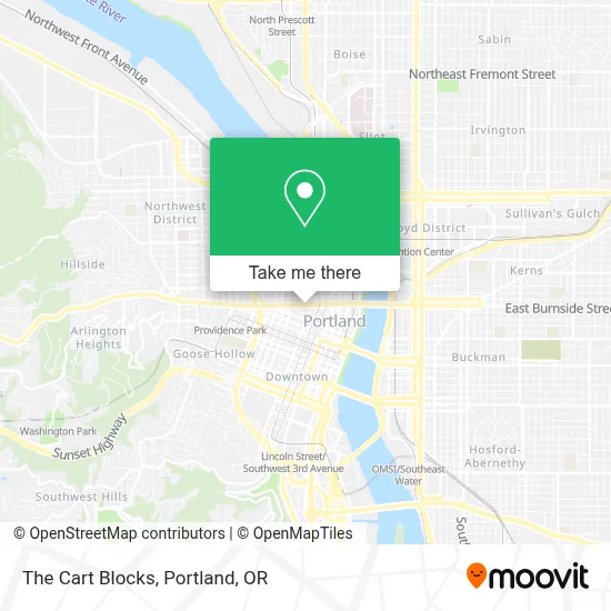 The Cart Blocks map