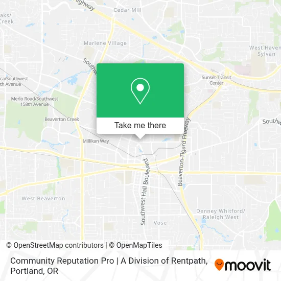 Community Reputation Pro | A Division of Rentpath map