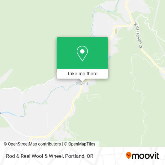 Rod & Reel Wool & Wheel map